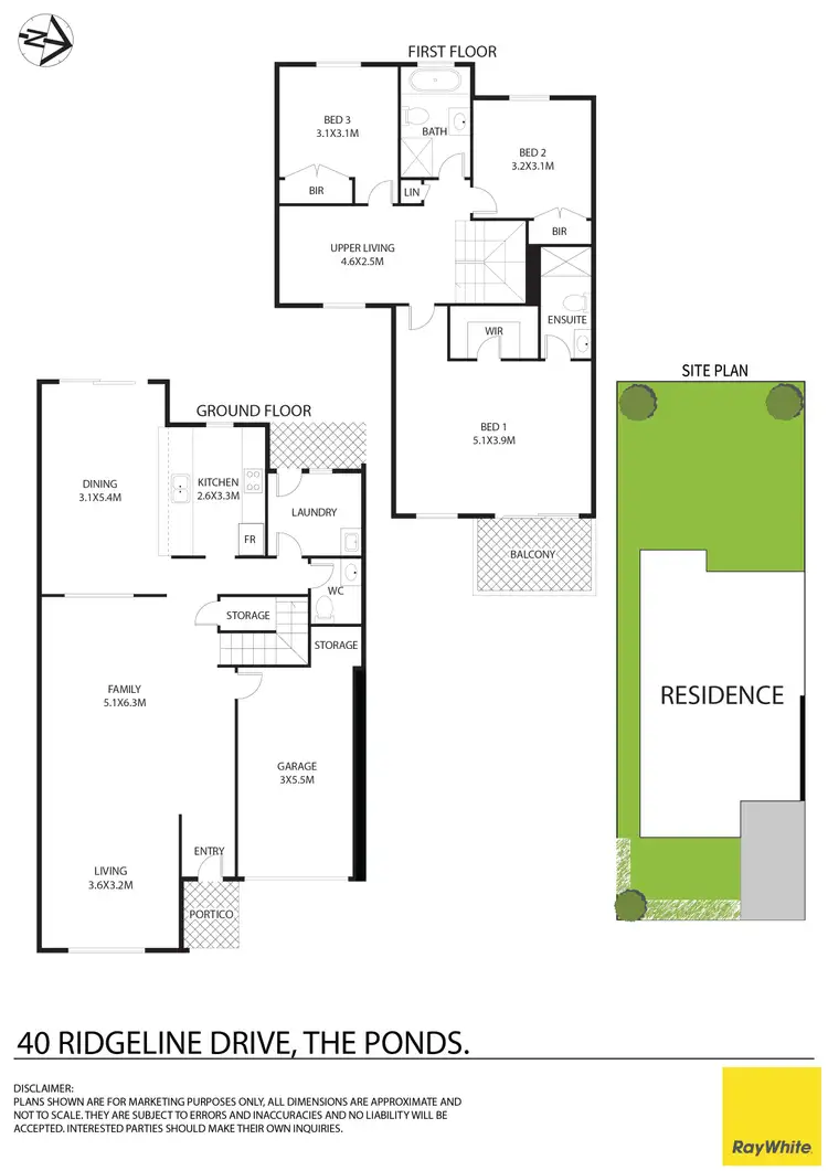 Floorplan of Homely house listing, 40 Ridgeline Drive, The Ponds NSW 2769