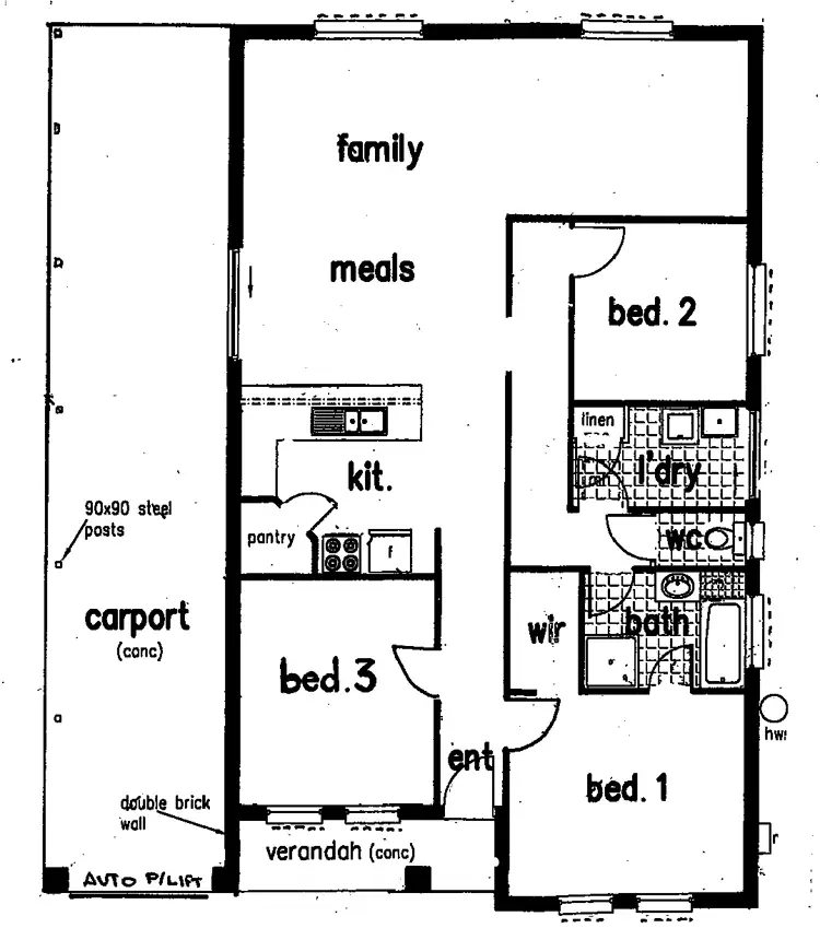 Floorplan of Homely house listing, 33A Applecross Dr, Blakeview SA