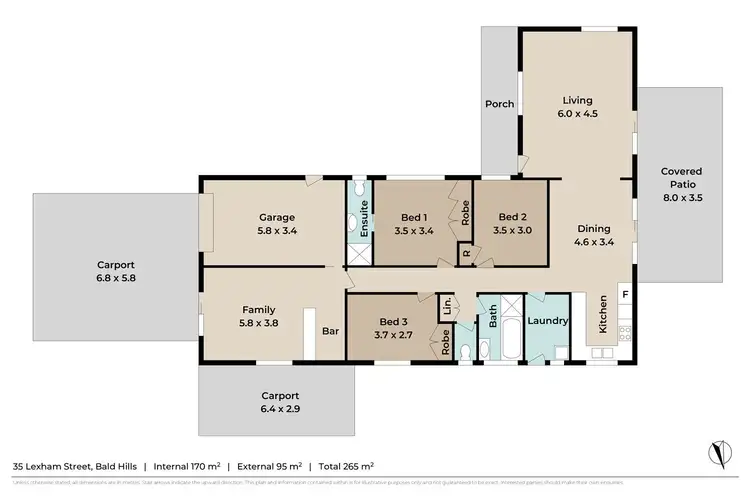 Floorplan of Homely house listing, 35 Lexham Street, Bald Hills QLD 4036