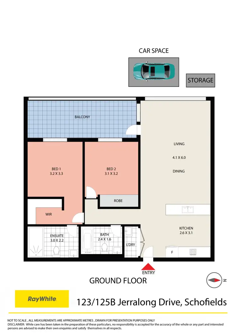Floorplan of Homely house listing, 123/125B Jerralong Drive, Schofields NSW 2762
