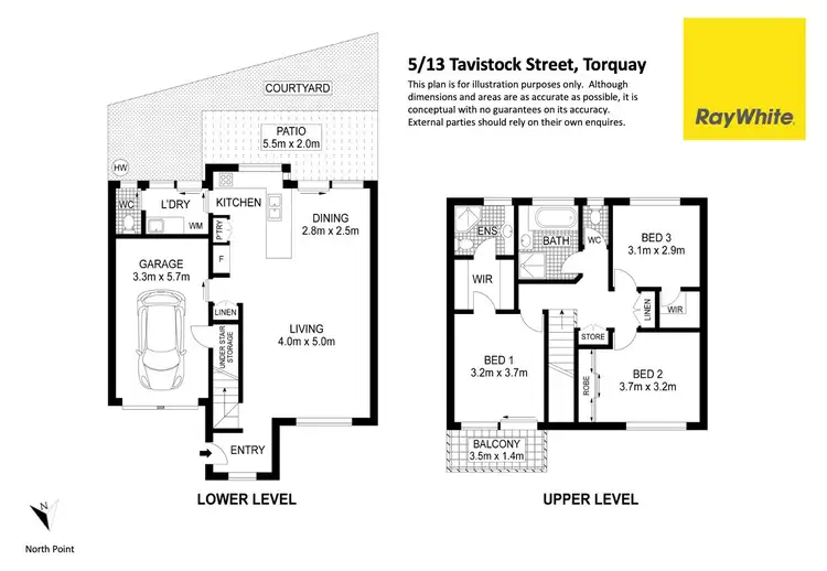 Floorplan of Homely unit listing, 5/13 Tavistock Street, Torquay QLD 4655