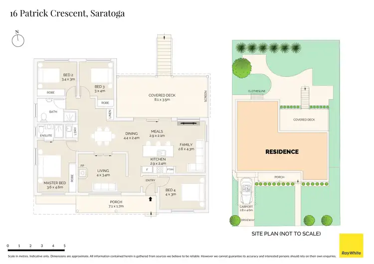 Floorplan of Homely house listing, 16 Patrick Crescent, Saratoga NSW 2251