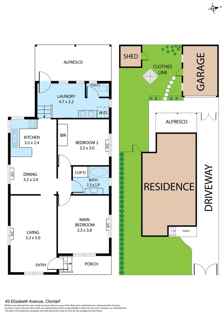 Floorplan of Homely house listing, 49 Elizabeth Avenue, Clontarf QLD 4019