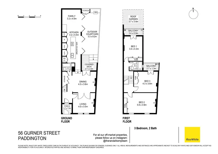 Floorplan of Homely house listing, 56 Gurner Street, Paddington NSW 2021