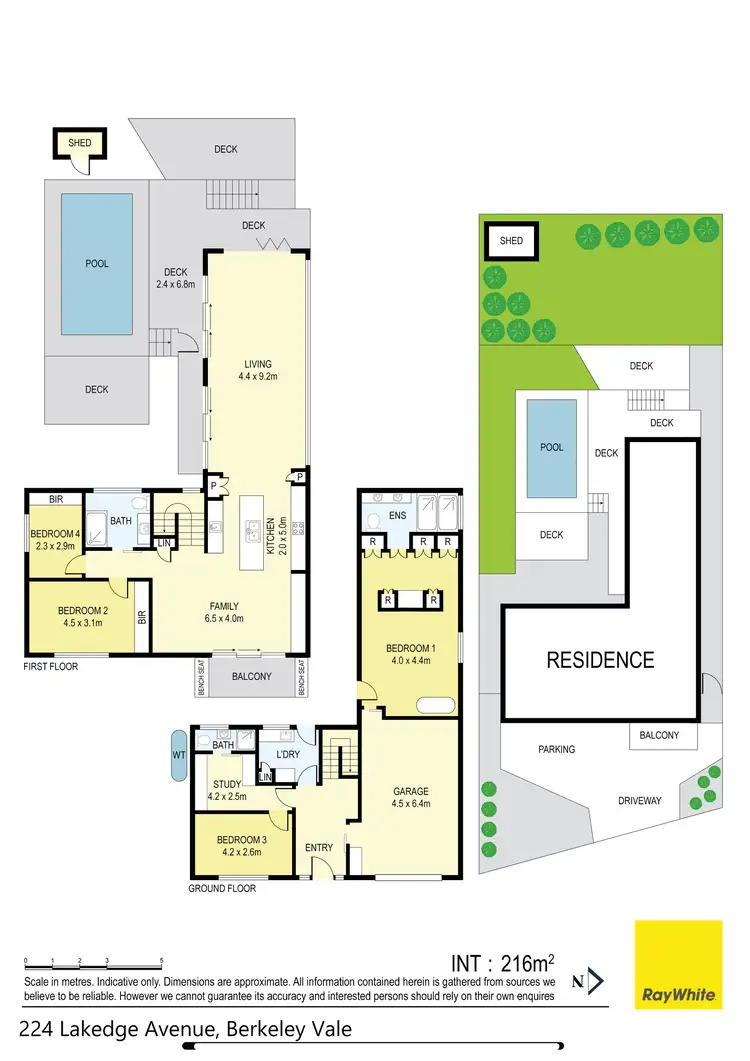Floorplan of Homely house listing, 224 Lakedge Avenue, Berkeley Vale NSW 2261