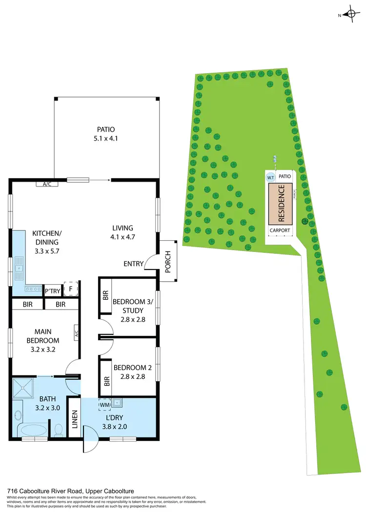 Floorplan of Homely house listing, 716 Caboolture River Road, Upper Caboolture QLD 4510