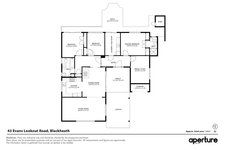Floorplan of Homely house listing, 43 Evans Lookout Road, Blackheath NSW 2785