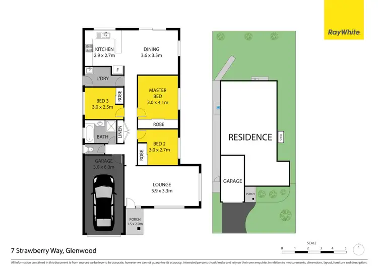 Floorplan of Homely house listing, 7 Strawberry Way, Glenwood NSW 2768