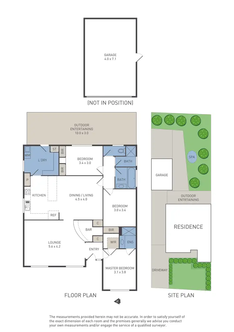 Floorplan of Homely house listing, 3 Leigh Street, Werribee VIC 3030