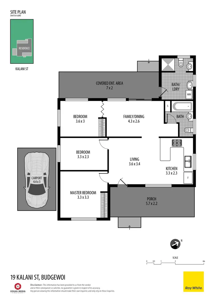 Floorplan of Homely house listing, 19 Kalani Street, Budgewoi NSW 2262