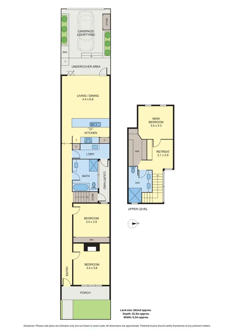 Floorplan of Homely house listing, 35 Percy Street, Brunswick VIC 3056