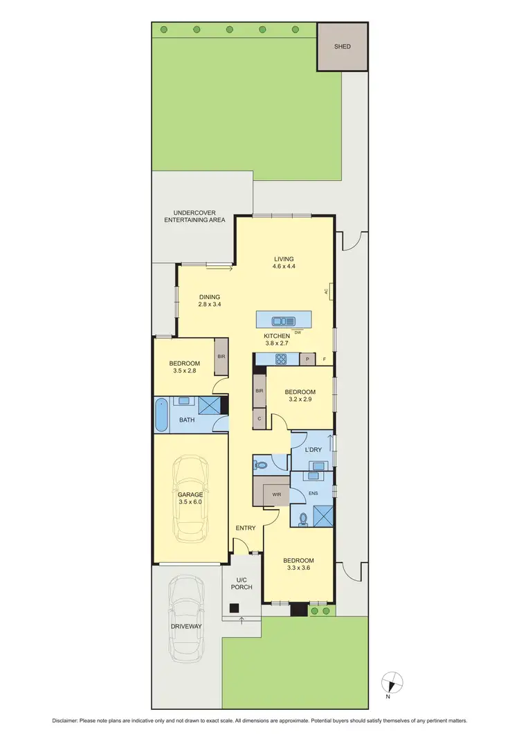 Floorplan of Homely house listing, 28 Straw Flower Circuit, Greenvale VIC 3059
