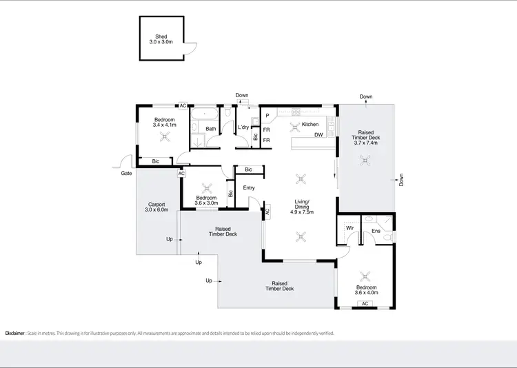 Floorplan of Homely house listing, 67 Lorikeet Drive, Djugun WA 6725
