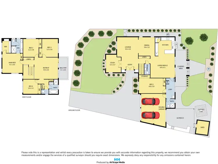 Floorplan of Homely house listing, 65 Parklands Drive, Thomastown VIC 3074
