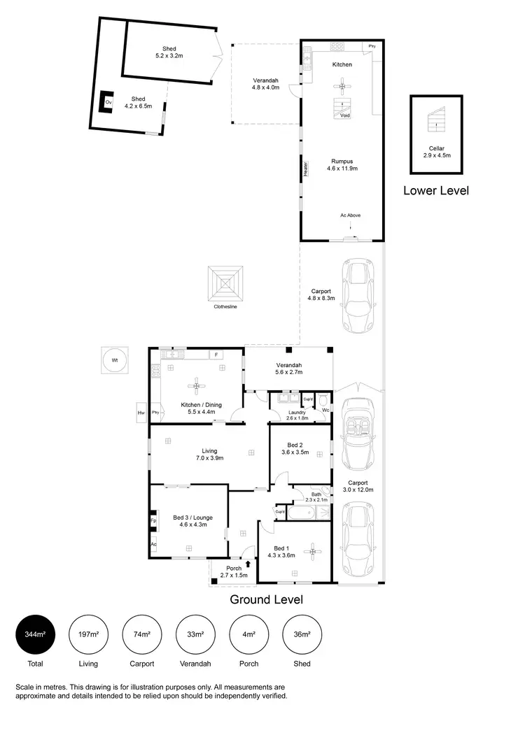 Floorplan of Homely house listing, 553 Tapleys Hill Road, Fulham Gardens SA 5024