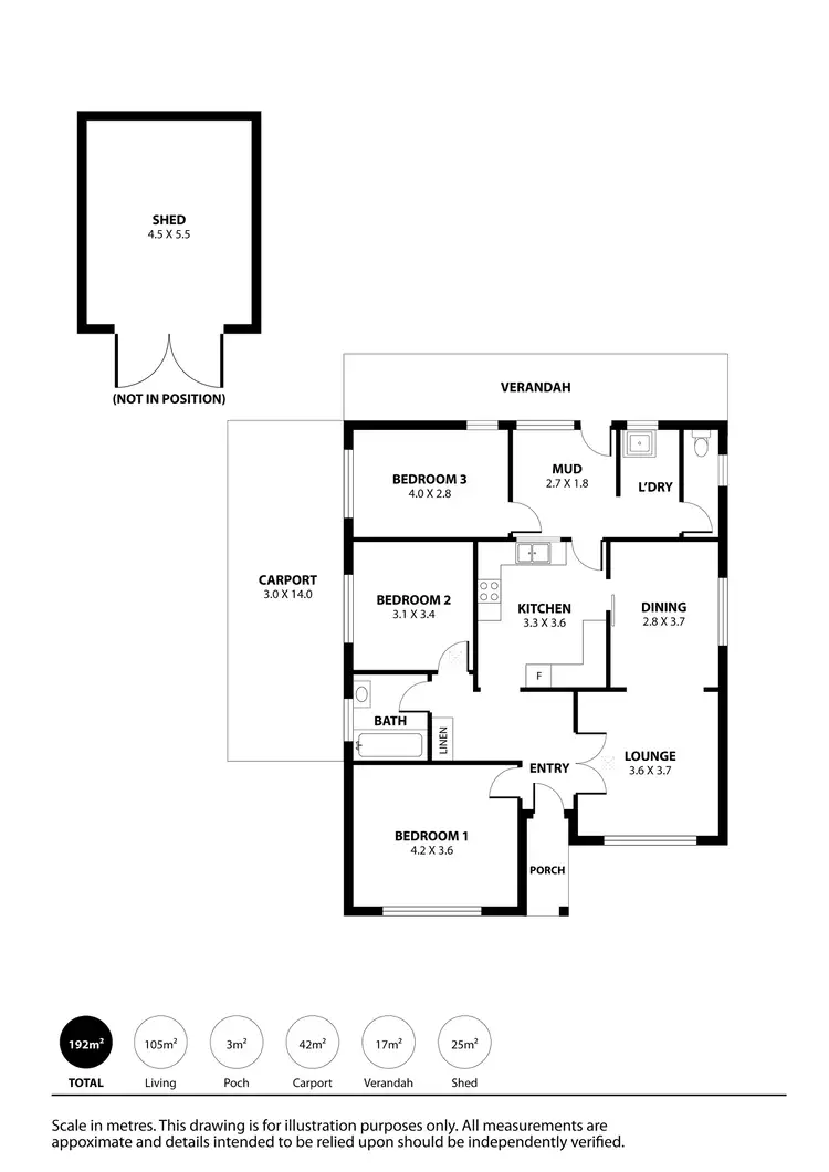 Floorplan of Homely house listing, 221 North East Road, Hampstead Gardens SA 5086