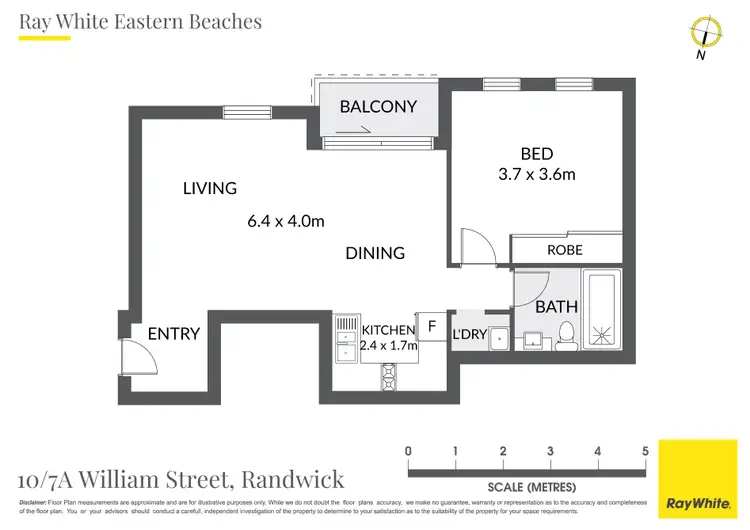 Floorplan of Homely apartment listing, 10/7A William Street, Randwick NSW 2031