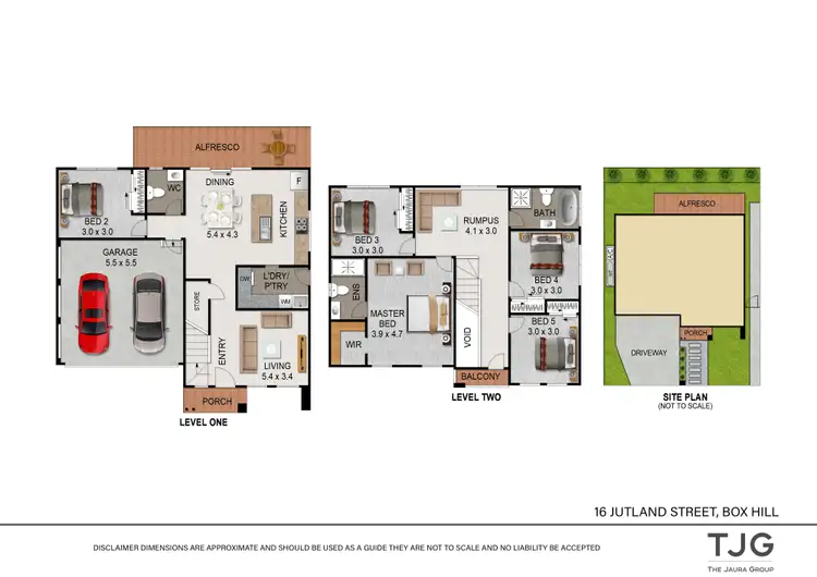 Floorplan of Homely house listing, 16 Jutland Street, Box Hill NSW 2765