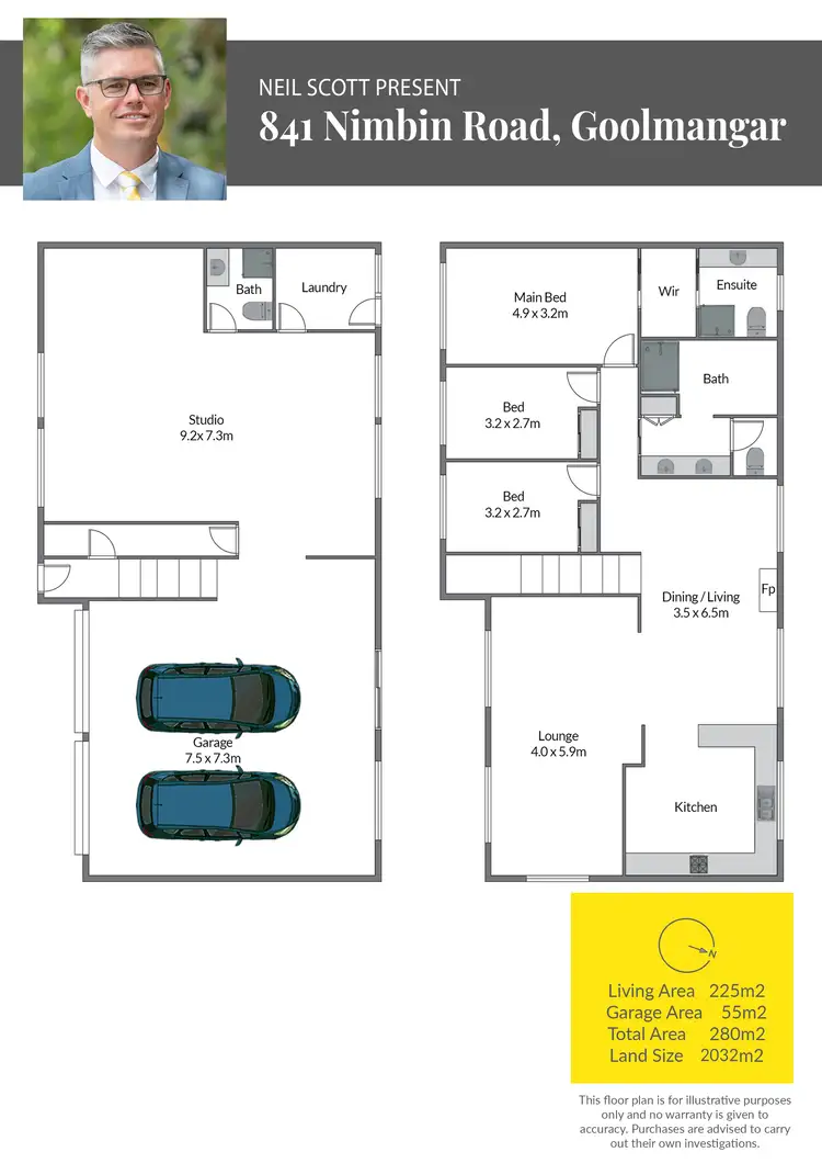 Floorplan of Homely house listing, 841 Nimbin Road, Goolmangar NSW 2480