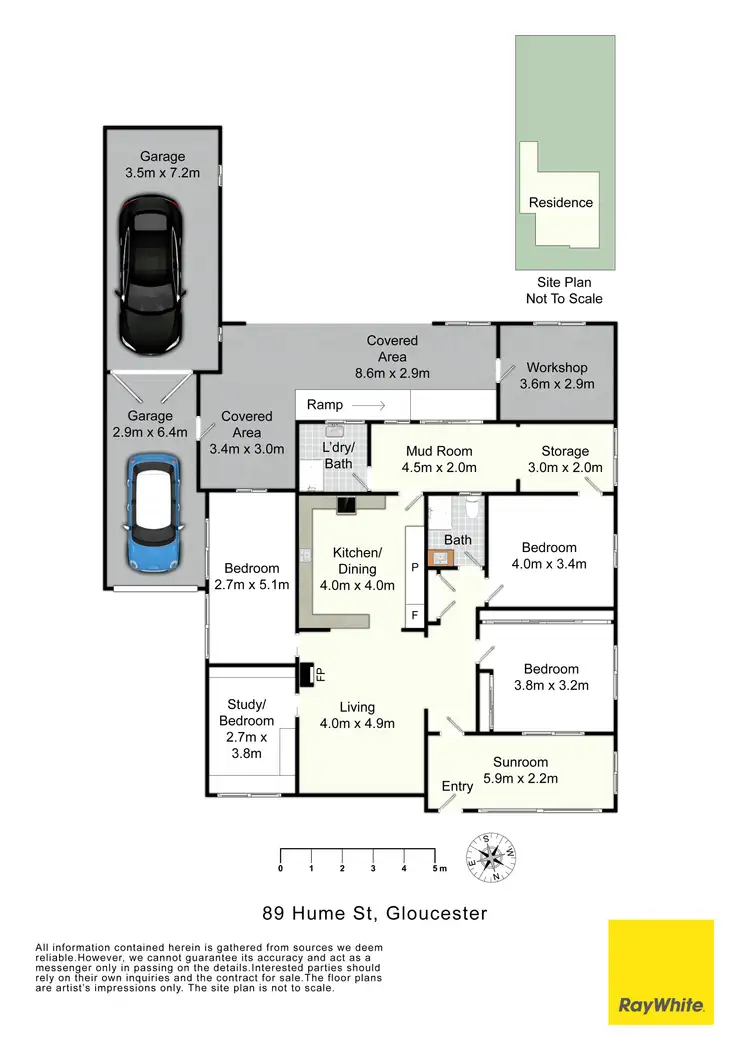 Floorplan of Homely house listing, 89 Hume Street, Gloucester NSW 2422