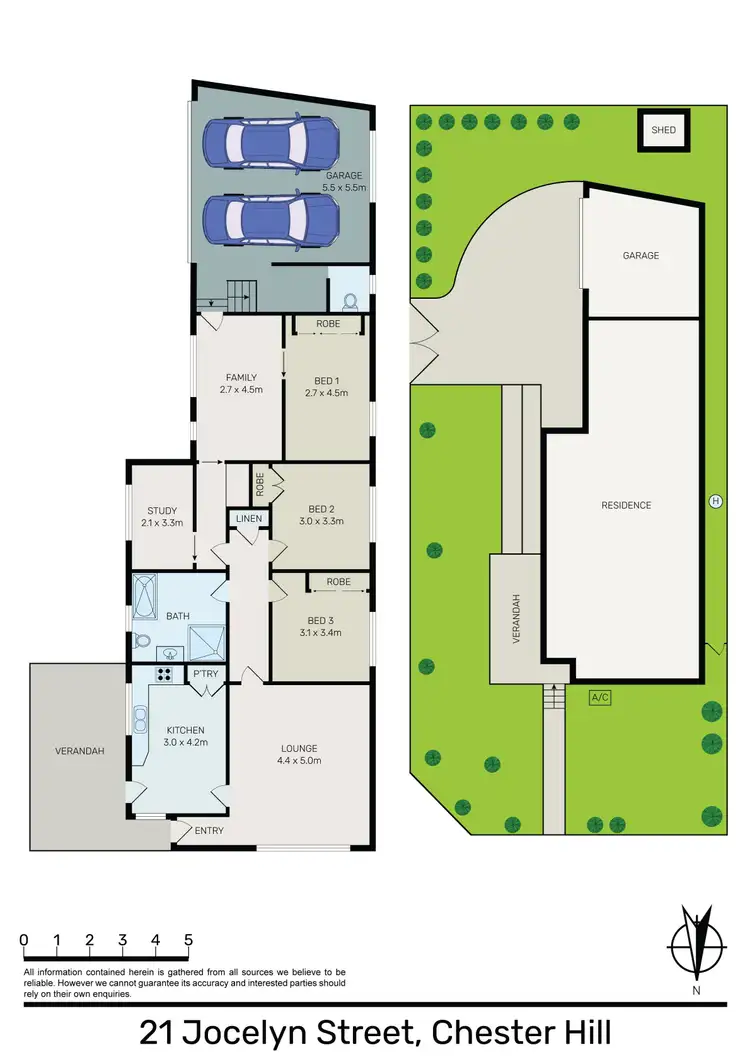 Floorplan of Homely house listing, 21 Jocelyn Street, Chester Hill NSW 2162
