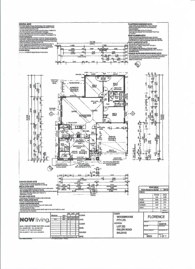 Floorplan of Homely house listing, 8 Faller Road, Baldivis WA 6171
