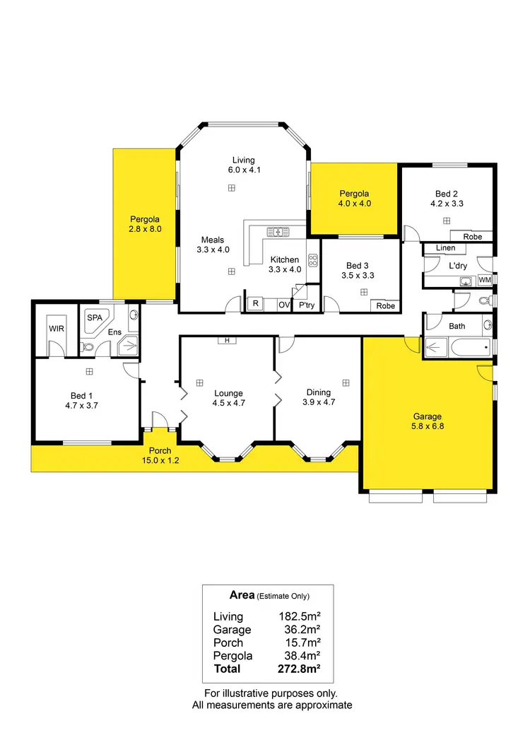 Floorplan of Homely house listing, 23 Bartlett Drive, Novar Gardens SA 5040