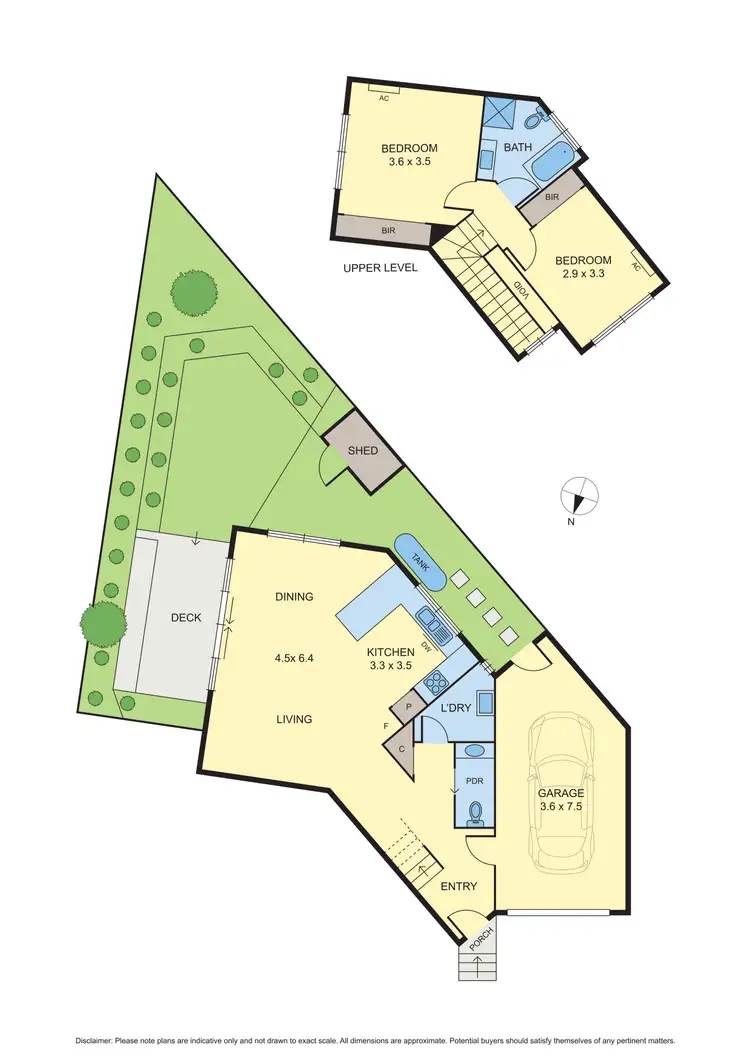 Floorplan of Homely townhouse listing, 3/3 Tyabb Court, Broadmeadows VIC 3047