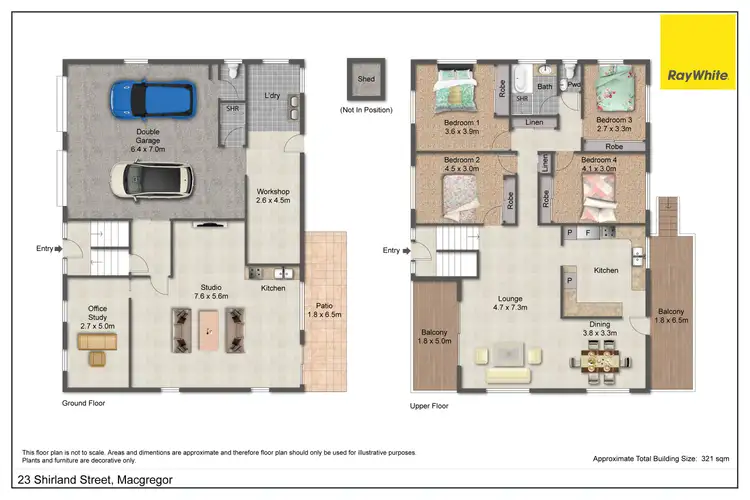 Floorplan of Homely house listing, 23 Shirland Street, Macgregor QLD 4109