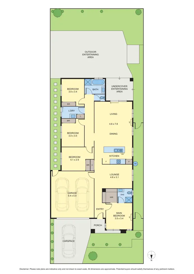 Floorplan of Homely house listing, 13 Bonds Lane, Greenvale VIC 3059