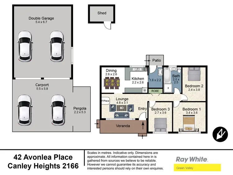 Floorplan of Homely house listing, 42 Avonlea Street, Canley Heights NSW 2166