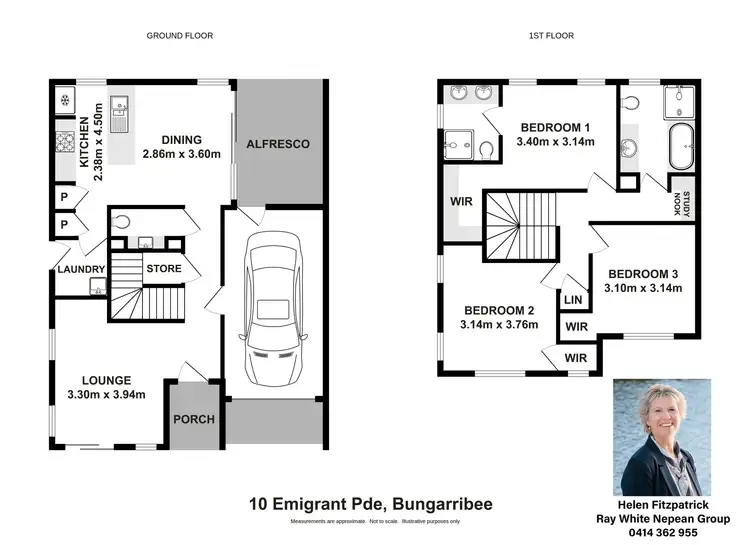 Floorplan of Homely house listing, 10 Emigrant Parade, Bungarribee NSW 2767