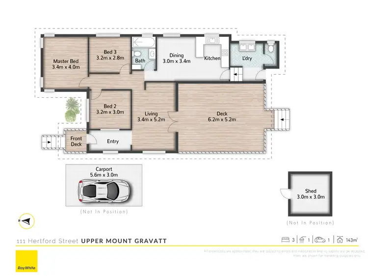 Floorplan of Homely house listing, 111 Hertford Street, Upper Mount Gravatt QLD 4122