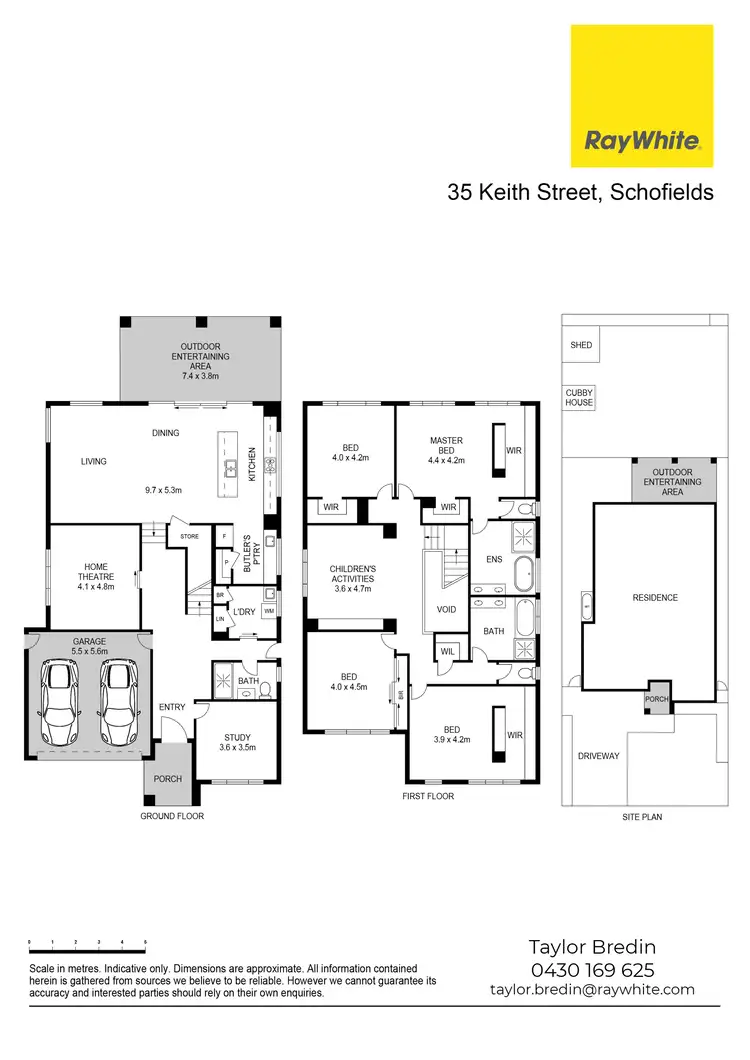 Floorplan of Homely house listing, 35 Keith Street (Tallawong), Schofields NSW 2762