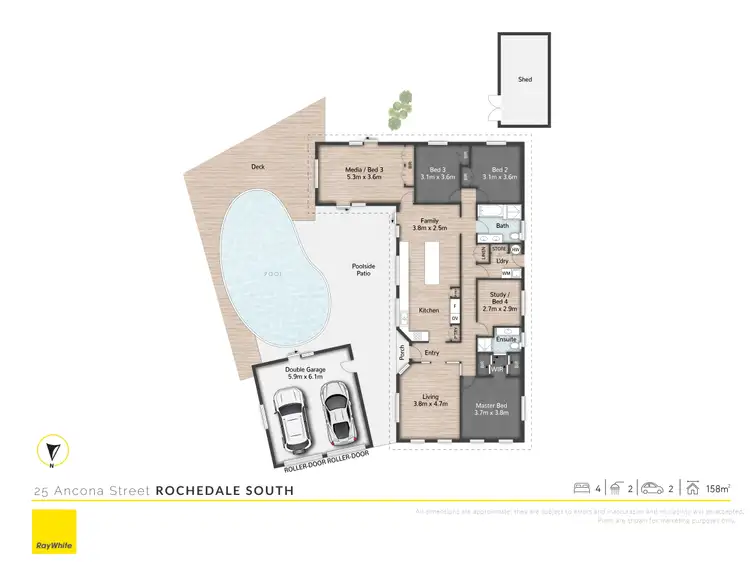 Floorplan of Homely house listing, 25 Ancona Street, Rochedale South QLD 4123