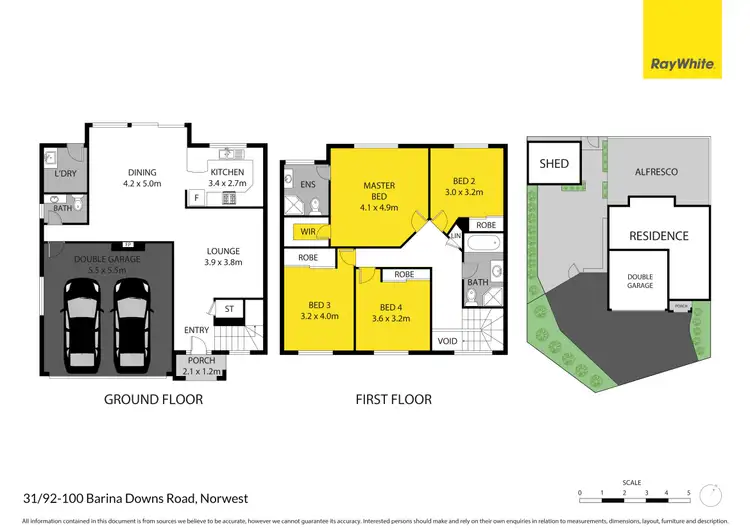 Floorplan of Homely townhouse listing, 31/92-100 Barina Downs Road, Norwest NSW 2153