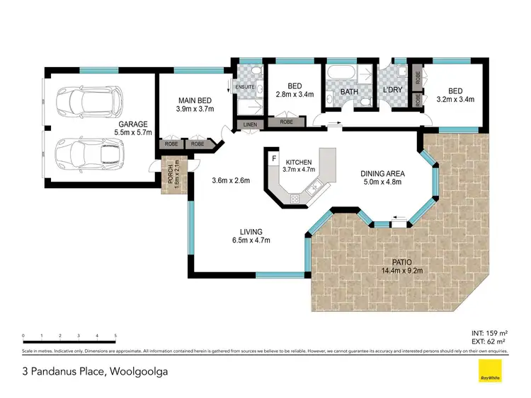 Floorplan of Homely house listing, 3 Pandanus Place, Woolgoolga NSW 2456