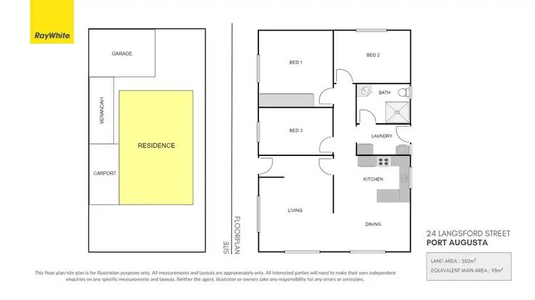 Floorplan of Homely house listing, 24 Langsford Street, Port Augusta SA 5700