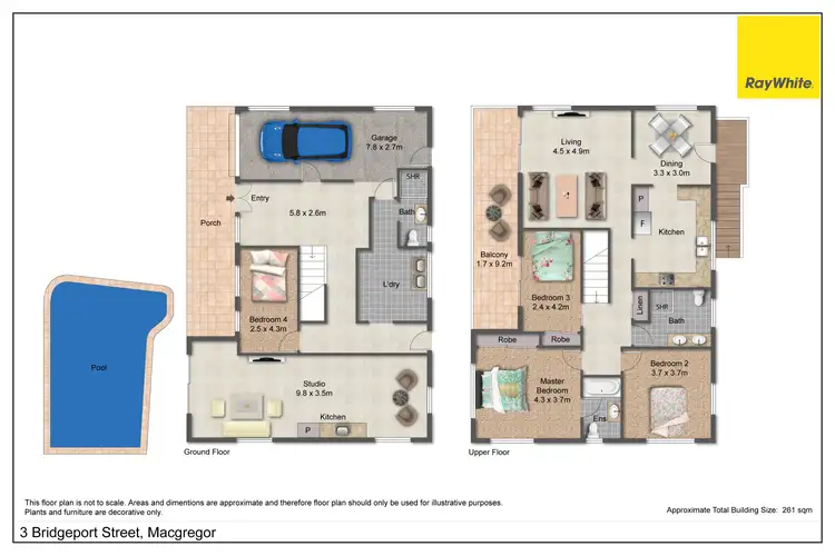 Floorplan of Homely house listing, 3 Bridgeport Street, Macgregor QLD 4109