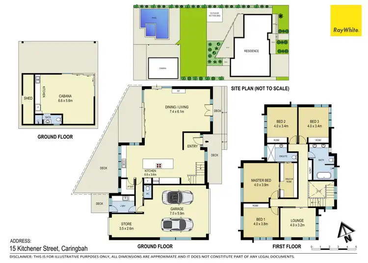 Floorplan of Homely house listing, 15 Kitchener Street, Caringbah NSW 2229