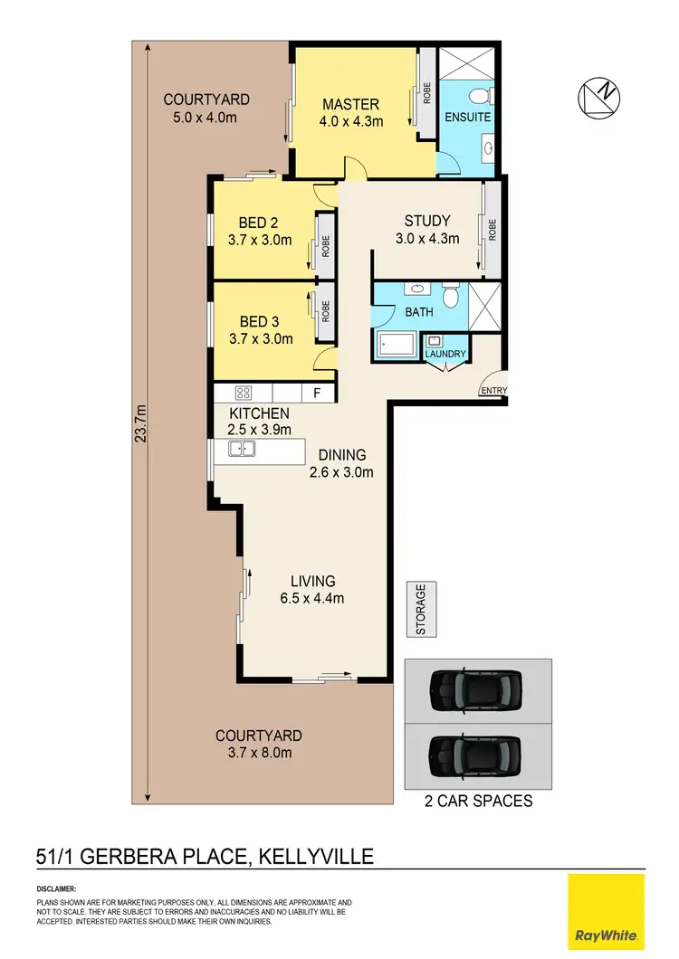 Floorplan of Homely apartment listing, G51/1 Gerbera Place, Kellyville NSW 2155