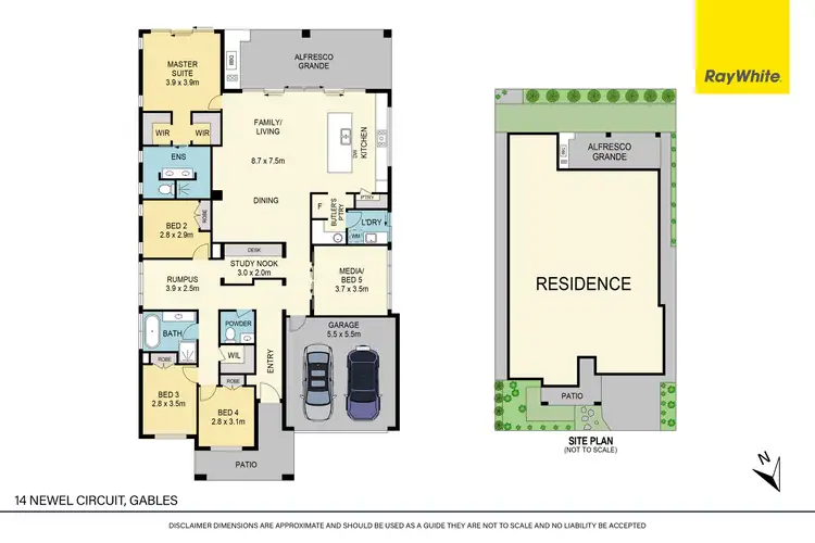 Floorplan of Homely house listing, 14 Newel Circuit, Gables NSW 2765