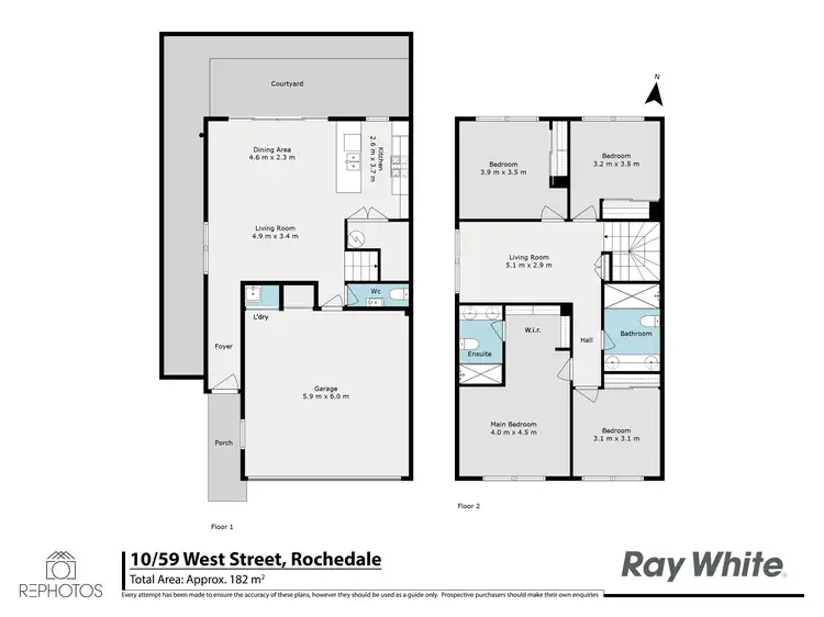 Floorplan of Homely townhouse listing, 10/59 West Street, Rochedale QLD 4123