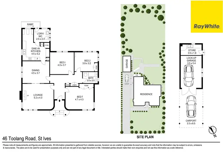 Floorplan of Homely house listing, 46 Toolang Road, St Ives NSW 2075