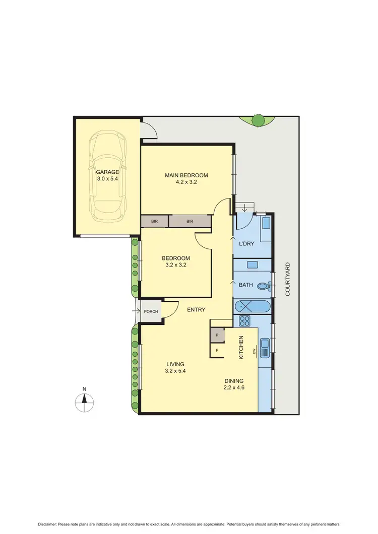 Floorplan of Homely unit listing, 4/84 Soudan Street, Coburg VIC 3058