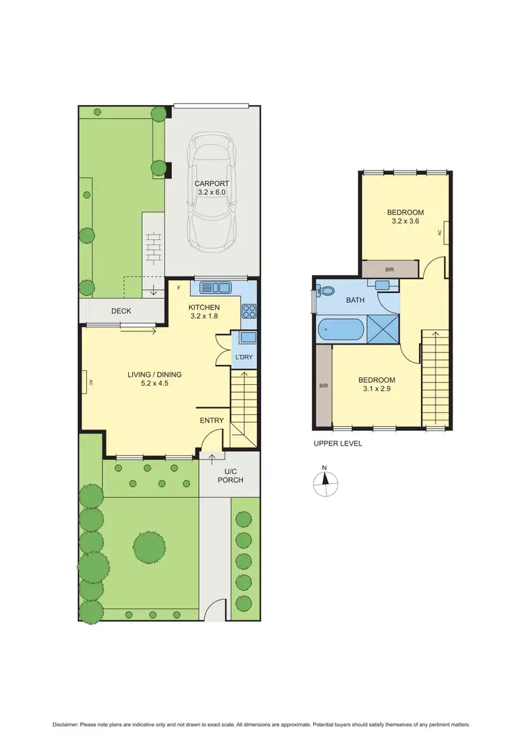 Floorplan of Homely townhouse listing, 3/242-244 Boundary Road, Pascoe Vale VIC 3044