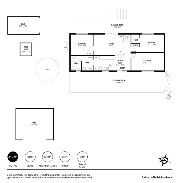 Floorplan of Homely house listing, 20 Lutterworth Street, Macclesfield SA 5153