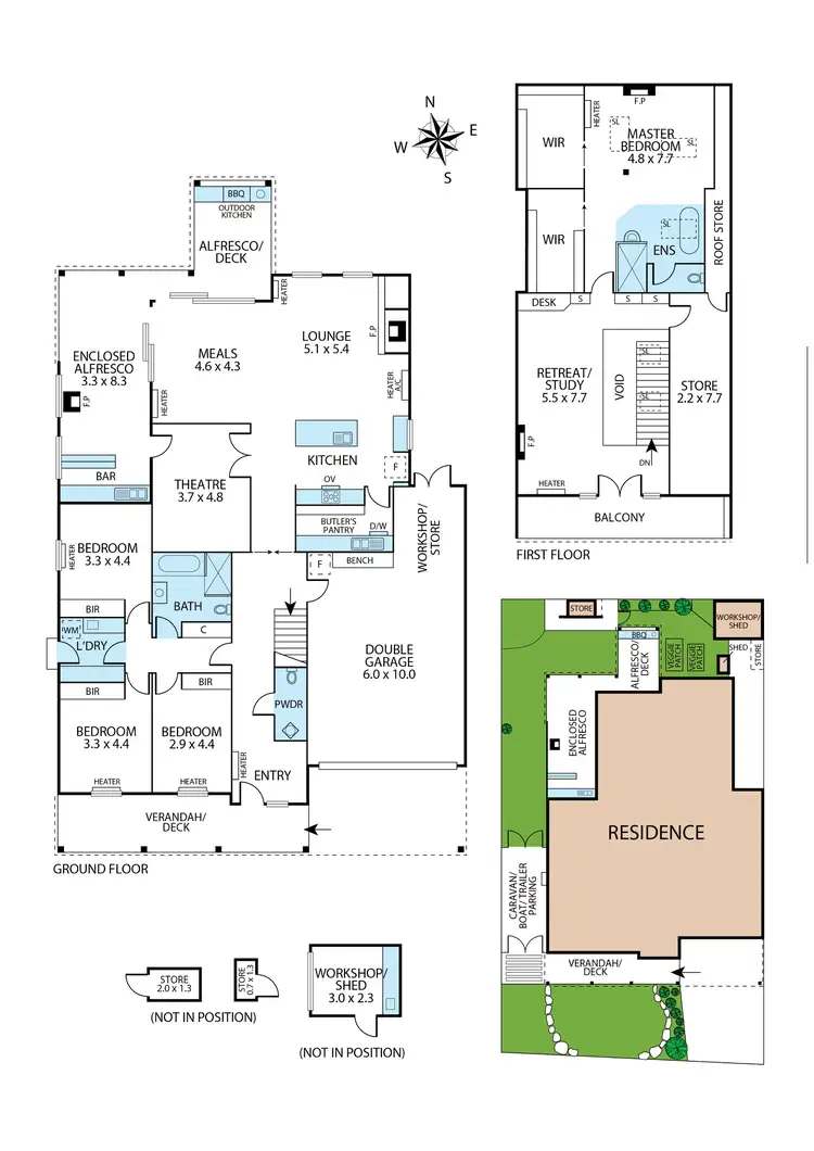 Floorplan of Homely house listing, 62 Lacombe Boulevard, Doreen VIC 3754