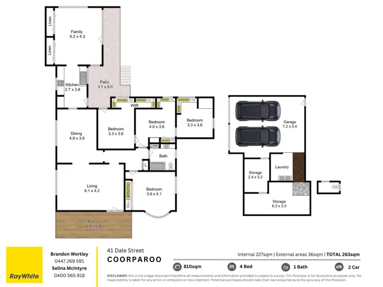 Floorplan of Homely house listing, 41 Dale Street, Coorparoo QLD 4151