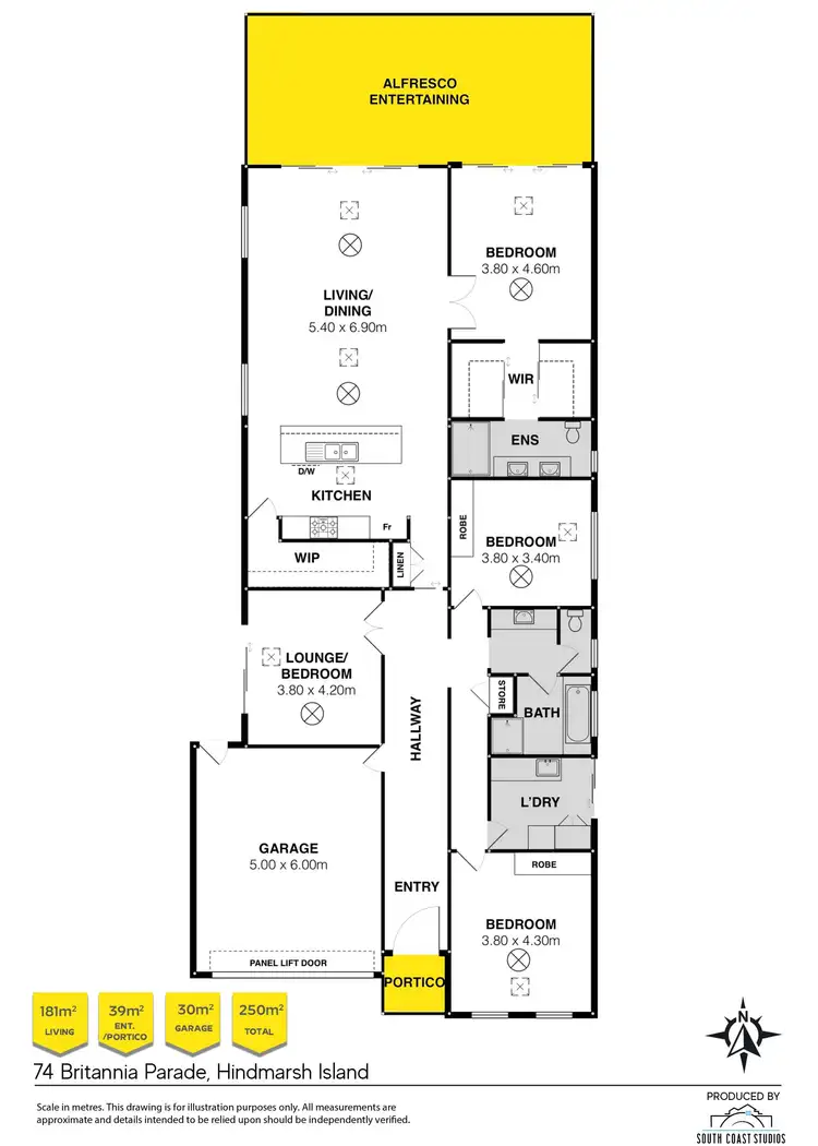 Floorplan of Homely house listing, 74 Britannia Parade, Hindmarsh Island SA 5214